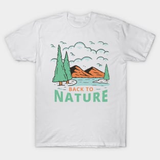 Nature - Back to nature T-Shirt